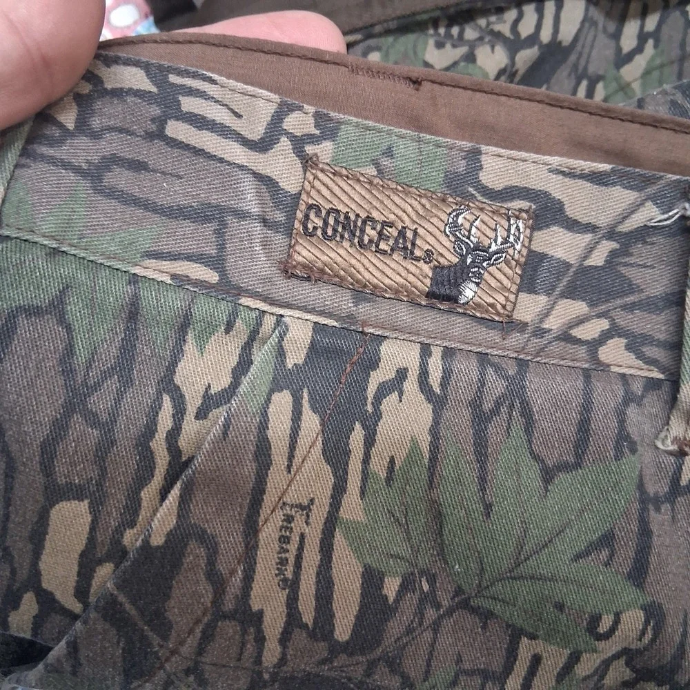 Vintage Winchester Trebark Conceal Camo Brush Guard Pants Size 38‎ Hunting